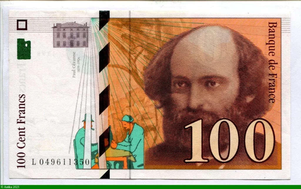 100 FRANCS CEZANNE -Type 1997