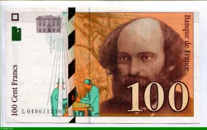100 FRANCS CEZANNE -Type 1997