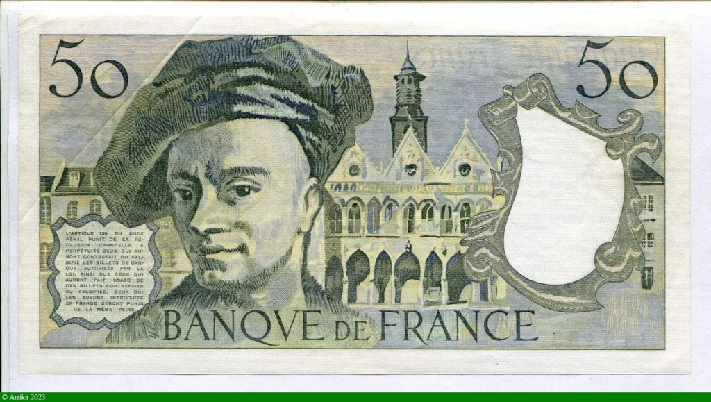 50 FRANCS QUENTIN - Type 1976