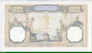 1000 FRANCS CERES & MERCURE - Type 1927