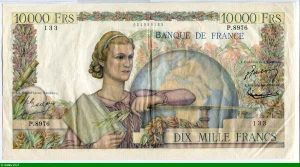 10 000 FRANCS GENIE Français- Type 1945