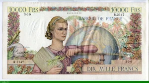 10 000 FRANCS GENIE Français- Type 1945