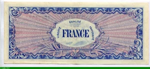 100 FRANCS Verso "France"