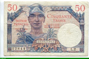50 FRANCS "Trésor Français"