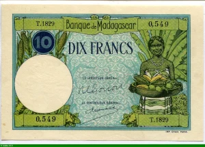 10 FRANCS Femme & Fruits