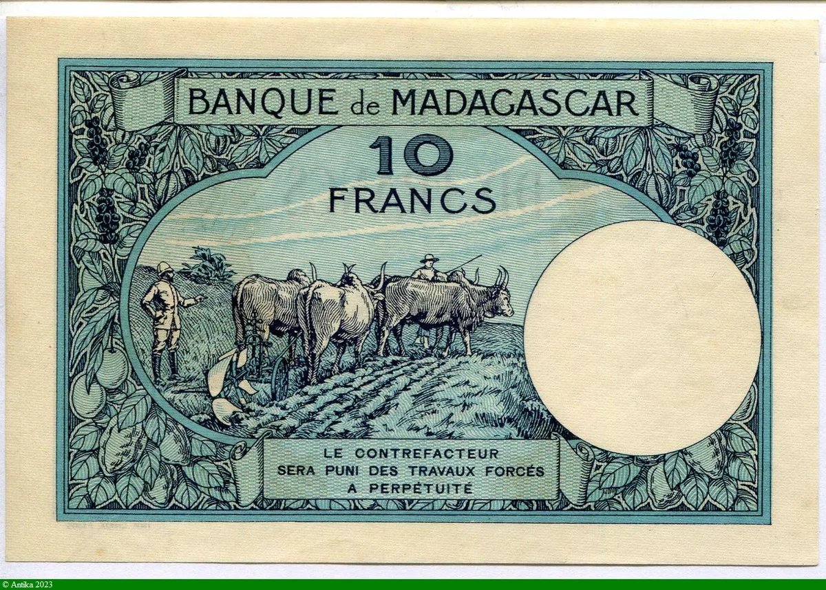 10 FRANCS Femme & Fruits