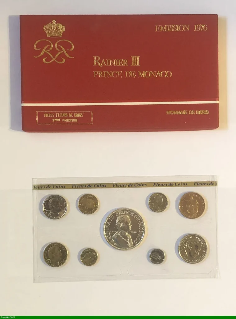 SERIE FDC RAINIER III Prince de Monaco