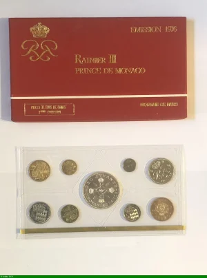 SERIE FDC RAINIER III Prince de Monaco