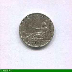 1 PESETA Argt Madrid