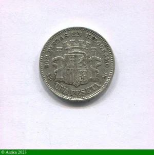 1 PESETA Argt Madrid