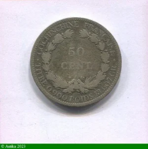 50 CENTIMES Argt A:Paris Assez RARE