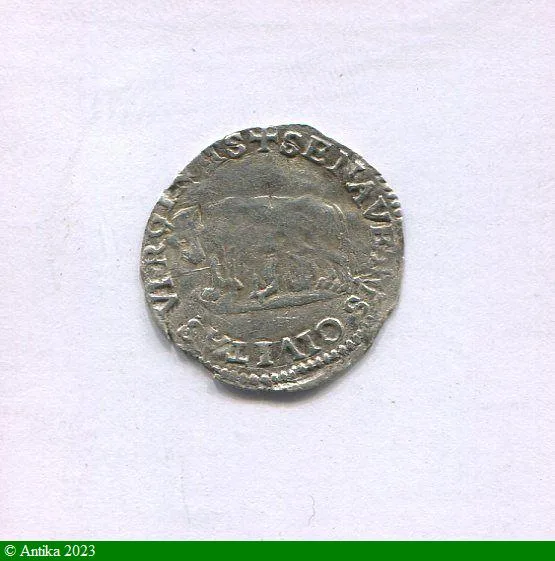 1/2 GIULIO Argt COSMA Ier de MEDICIS 1557-1569 Sienne-Florence