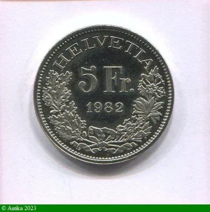 5 FRANCS Cu-Nickel Commémo Anniv Chemin de Fer de Crottard