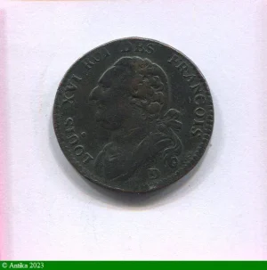 12 DENIERS FRANCOIS, An 3 à 5 LOUIS XVI