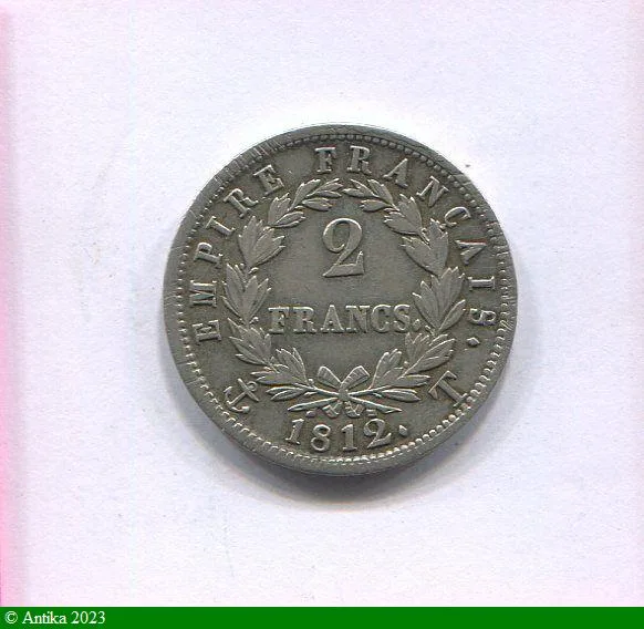 2 FRANCS NAP EMP revers EMPIRE