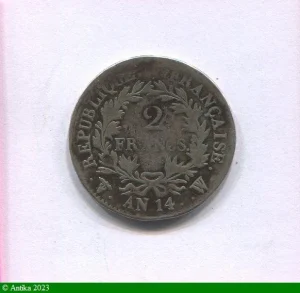 2 FRANCS NAP EMP T.N