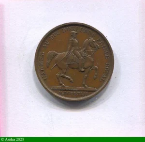 JETONS Jeton Cuivre Armée du Duc d' Orléans