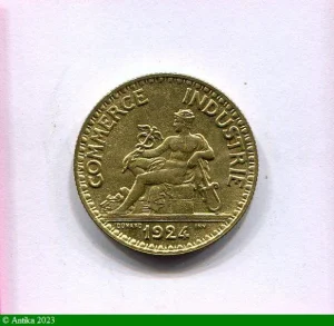 2 FRANCS CHAMBRE DE COMMERCE