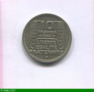 10 FRANCS TURIN Cupro-nickel