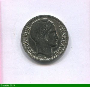 10 FRANCS TURIN Cupro-nickel