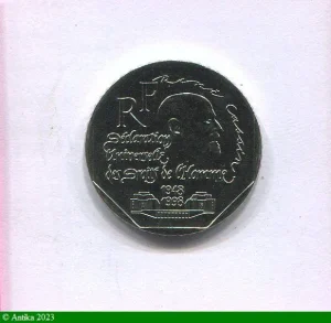 2 FRANCS RENE CASSIN Nickel