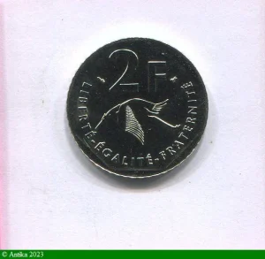 2 FRANCS GEORGES GUYNEMER Nickel
