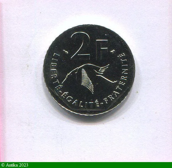 2 FRANCS GEORGES GUYNEMER Nickel
