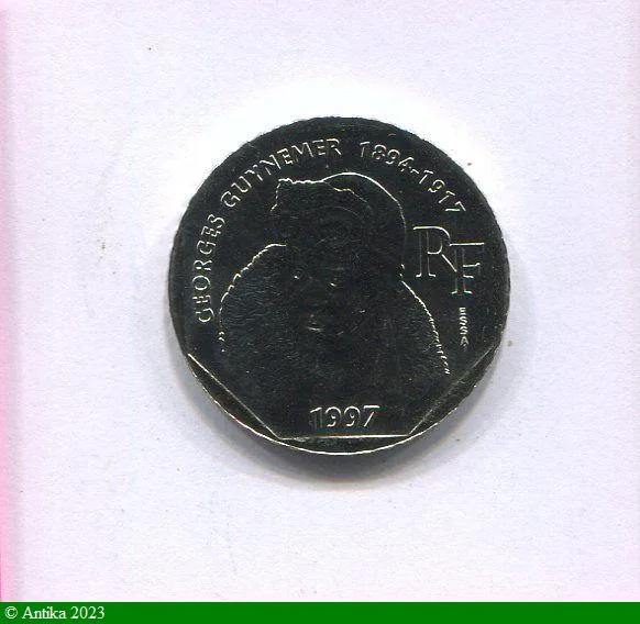 2 FRANCS GEORGES GUYNEMER Nickel