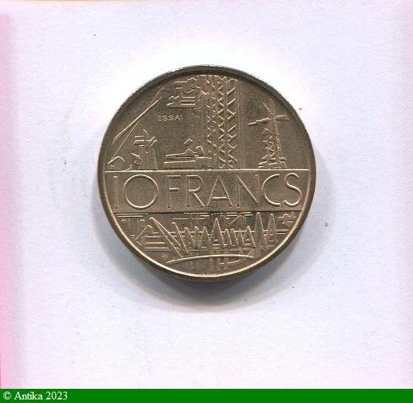 10 FRANCS MATHIEU Cupro-Nickel-Alu