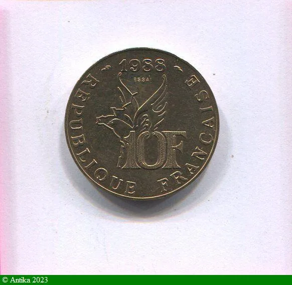 10 FRANCS ROLLAND GARROS Cupro-Nickel-Alu