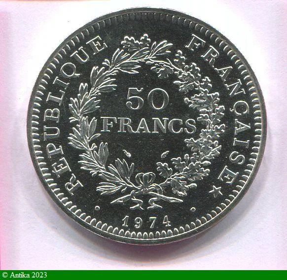 50 FRANCS HERCULE Argent