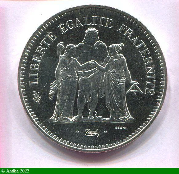 50 FRANCS HERCULE Argent