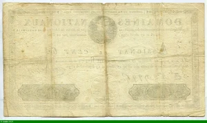 100 LIVRES L XVI