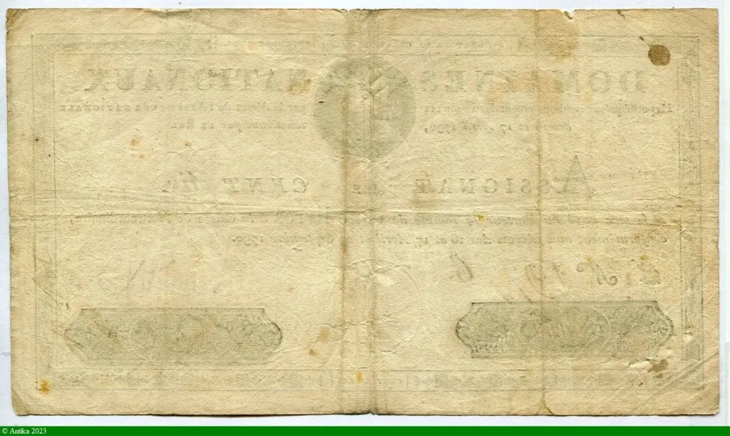 100 LIVRES L XVI