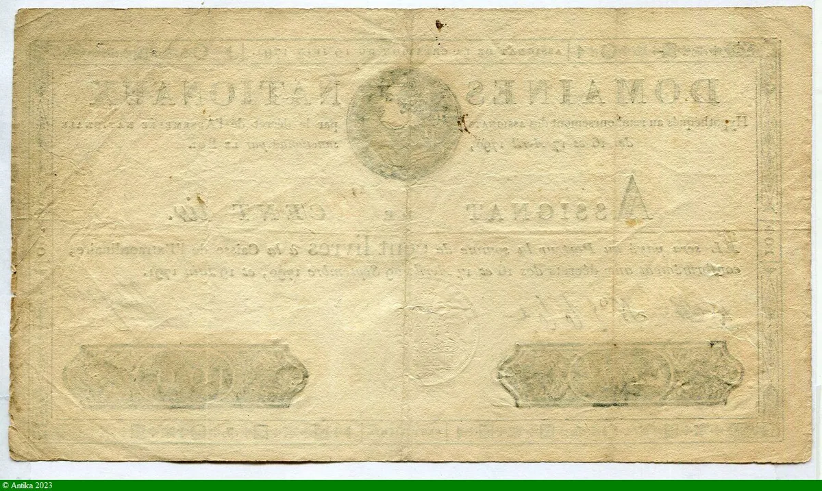 100 LIVRES L XVI
