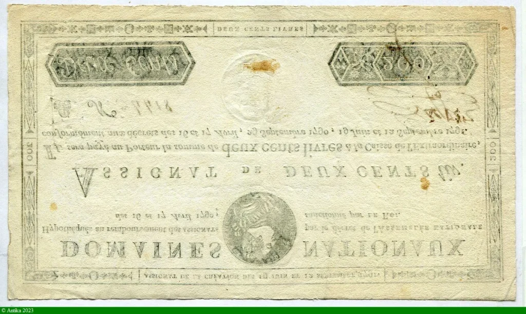 200 LIVRES L XVI