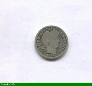 1 DIME Argt O:Nouvelle-Orléans TRES RARE