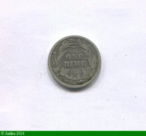1 DIME Argt O:Nouvelle-Orléans TRES RARE