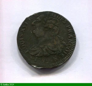 2 SOLS FRANCOIS, An 3 à 5 LOUIS XVI
