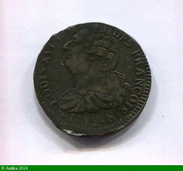 2 SOLS FRANCOIS, An 3 à 5 LOUIS XVI