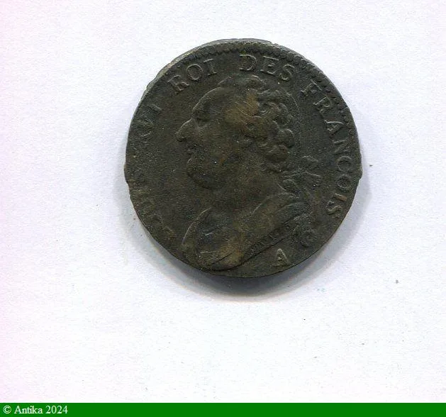 12 DENIERS FRANCOIS, An 3 à 5 LOUIS XVI