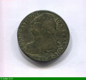 2 SOLS FRANCOIS, An 3 à 5 LOUIS XVI