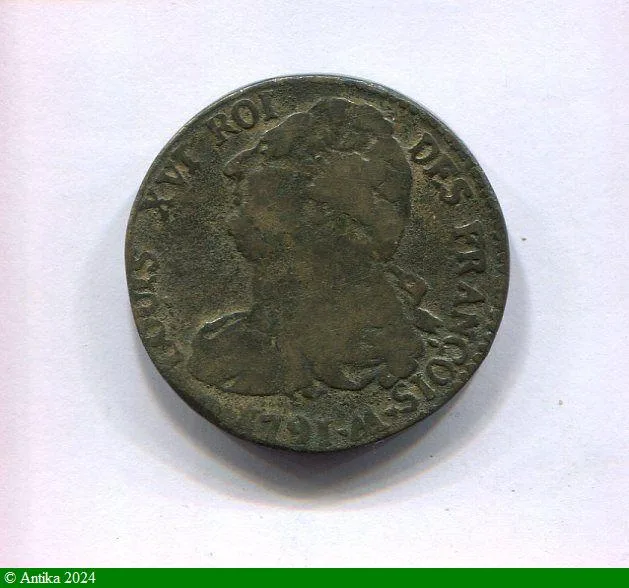 2 SOLS FRANCOIS, An 3 à 5 LOUIS XVI