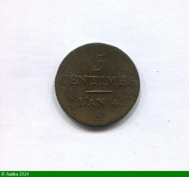 5 CENTIMES DUPRE "petit module"
