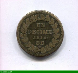1 DECIME LOUIS XVIII