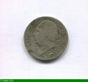 2 FRANCS Buste nu