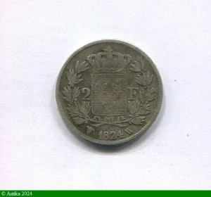 2 FRANCS Buste nu