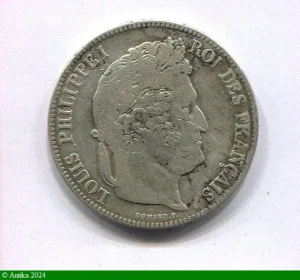 5 FRANCS T.L 2ème type