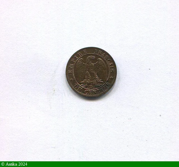 1 CENTIME NAP III T.N