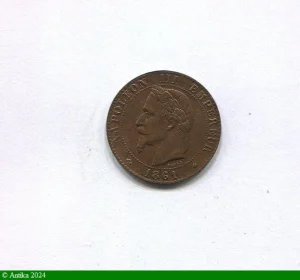 2 CENTIMES NAP III T.L